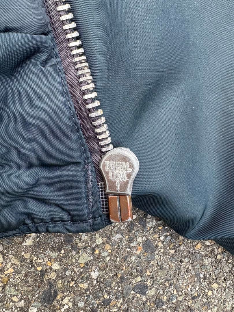 90s Schott CWU-R フライトジャケット ma-1 ダークグリーン