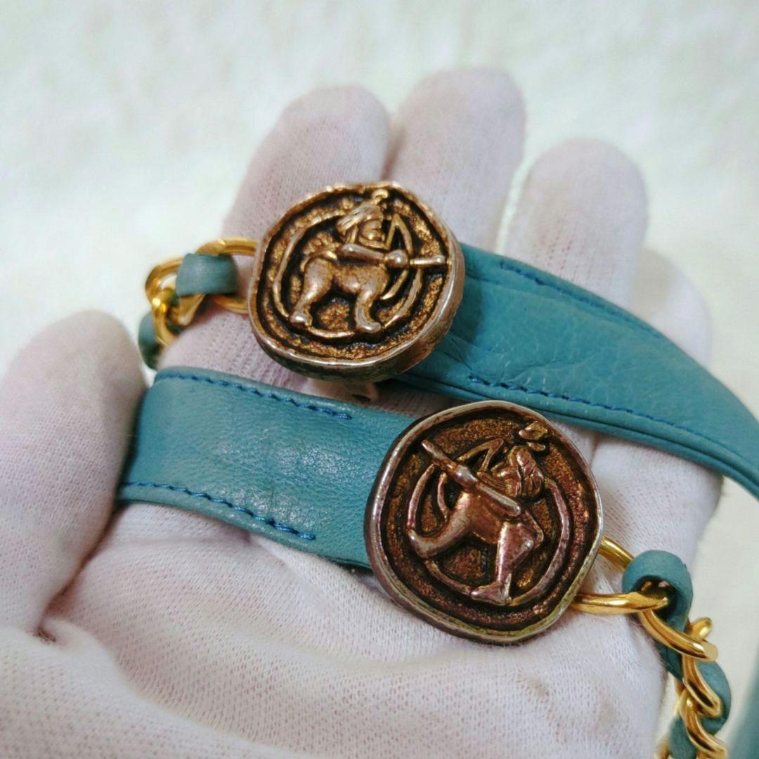 【箱付き】CHANEL ヴィンテージ チェーンベルト リボン