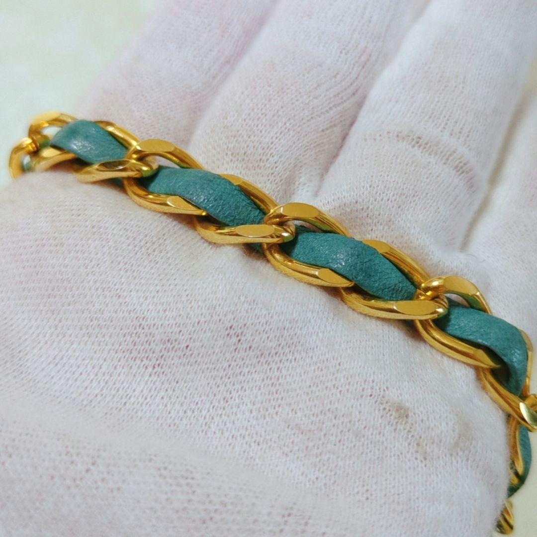 【箱付き】CHANEL ヴィンテージ チェーンベルト リボン