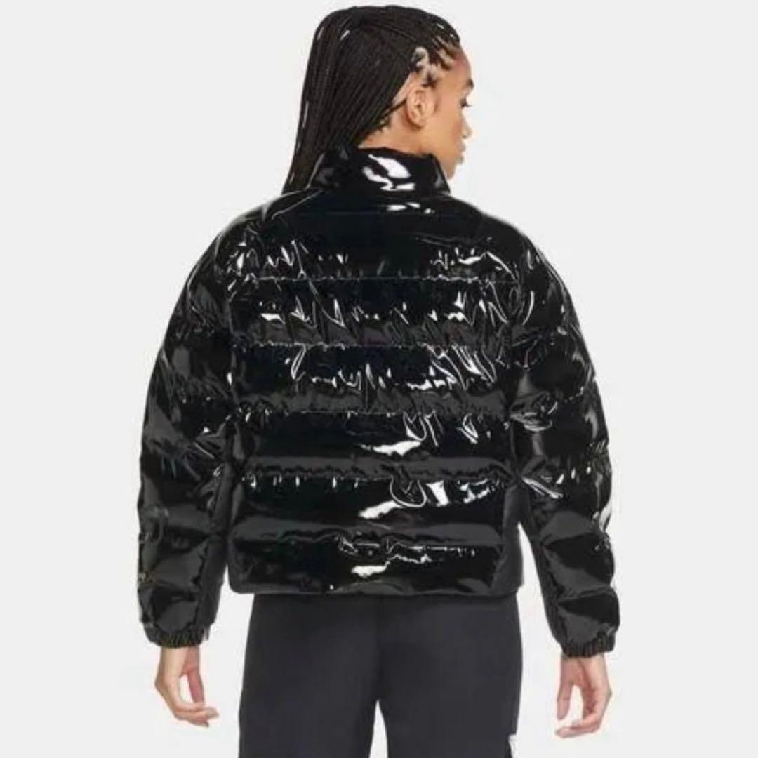 ふ様専用NIKE ナイキエナメルダウンジャケット ブラック Lサイズ