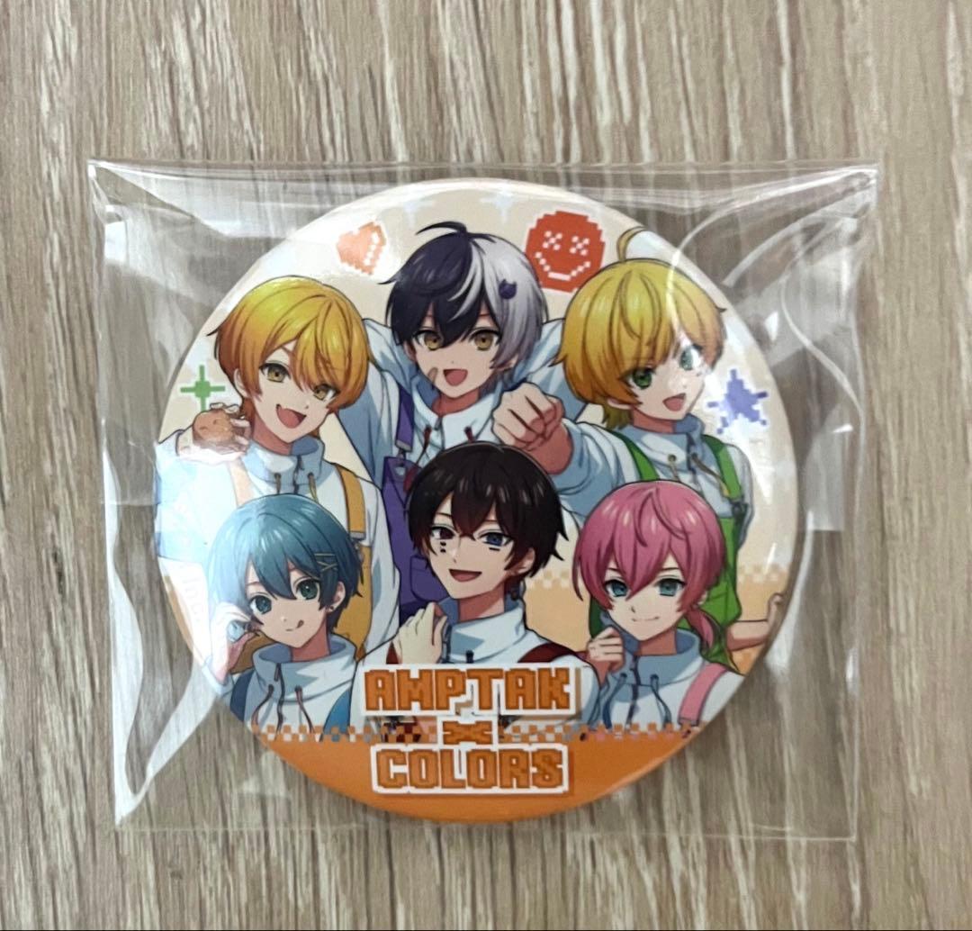 アンプタックカラーズ 缶バッジ 全員集合 AMPTAK - メルカリ