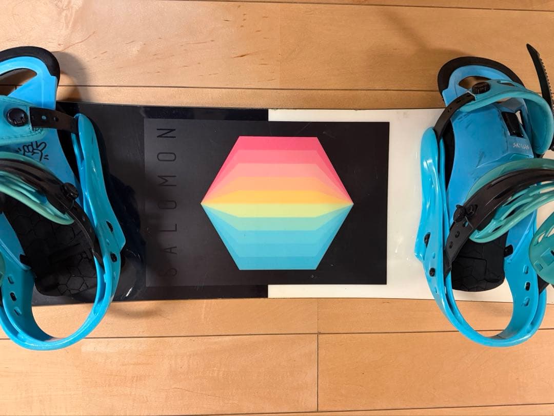 サロモン ハックナイフ バートン ジュニア キッズ スノーボード セット