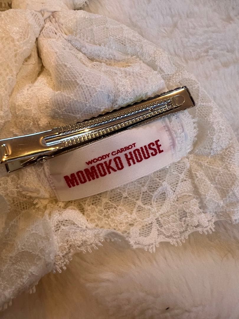 モモコハウス エプロン ミニ ヘッドドレス セット 白 - メルカリ