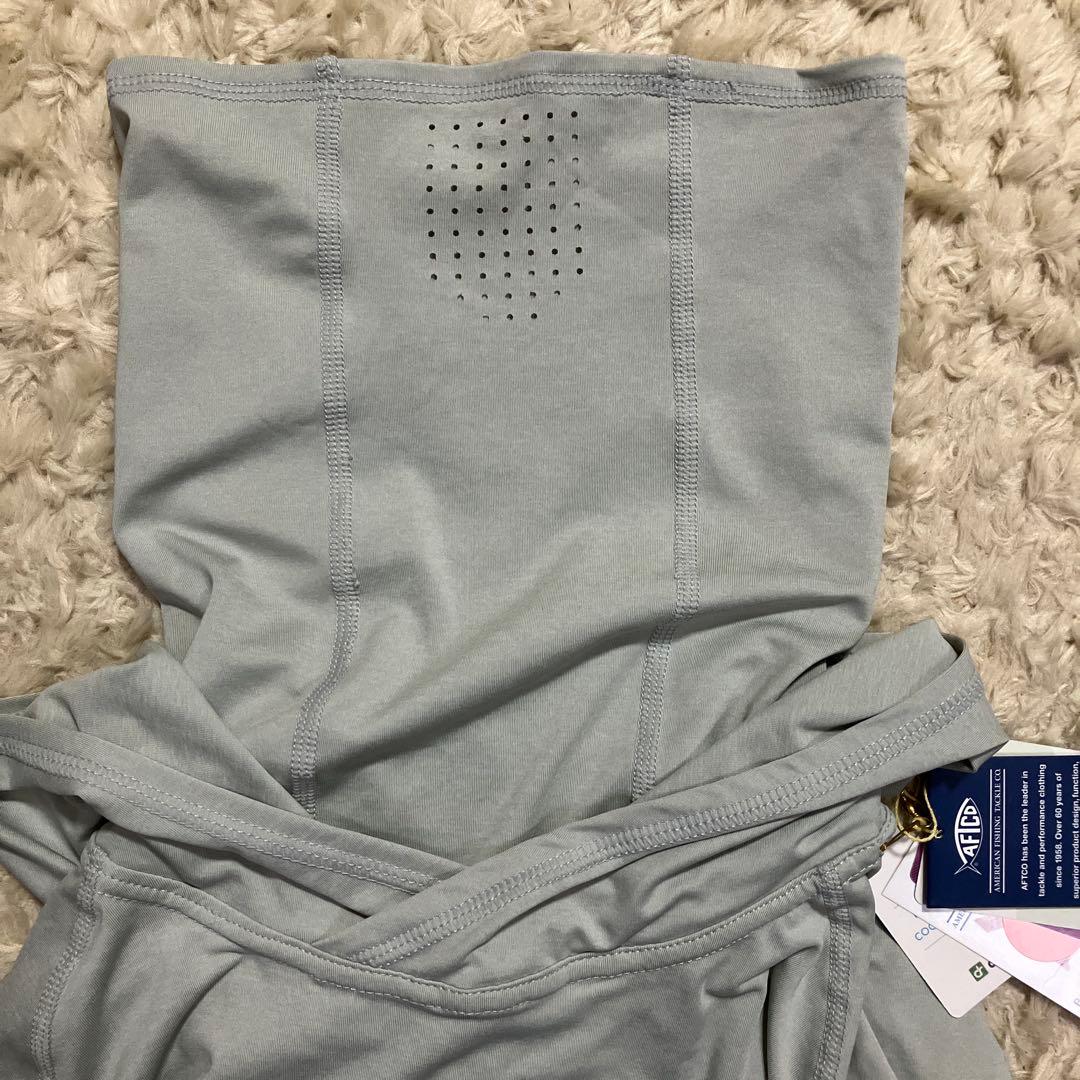 AFTCO Barracuda GeoCoolフィッシングフード L/S - フェイスシールド Wear