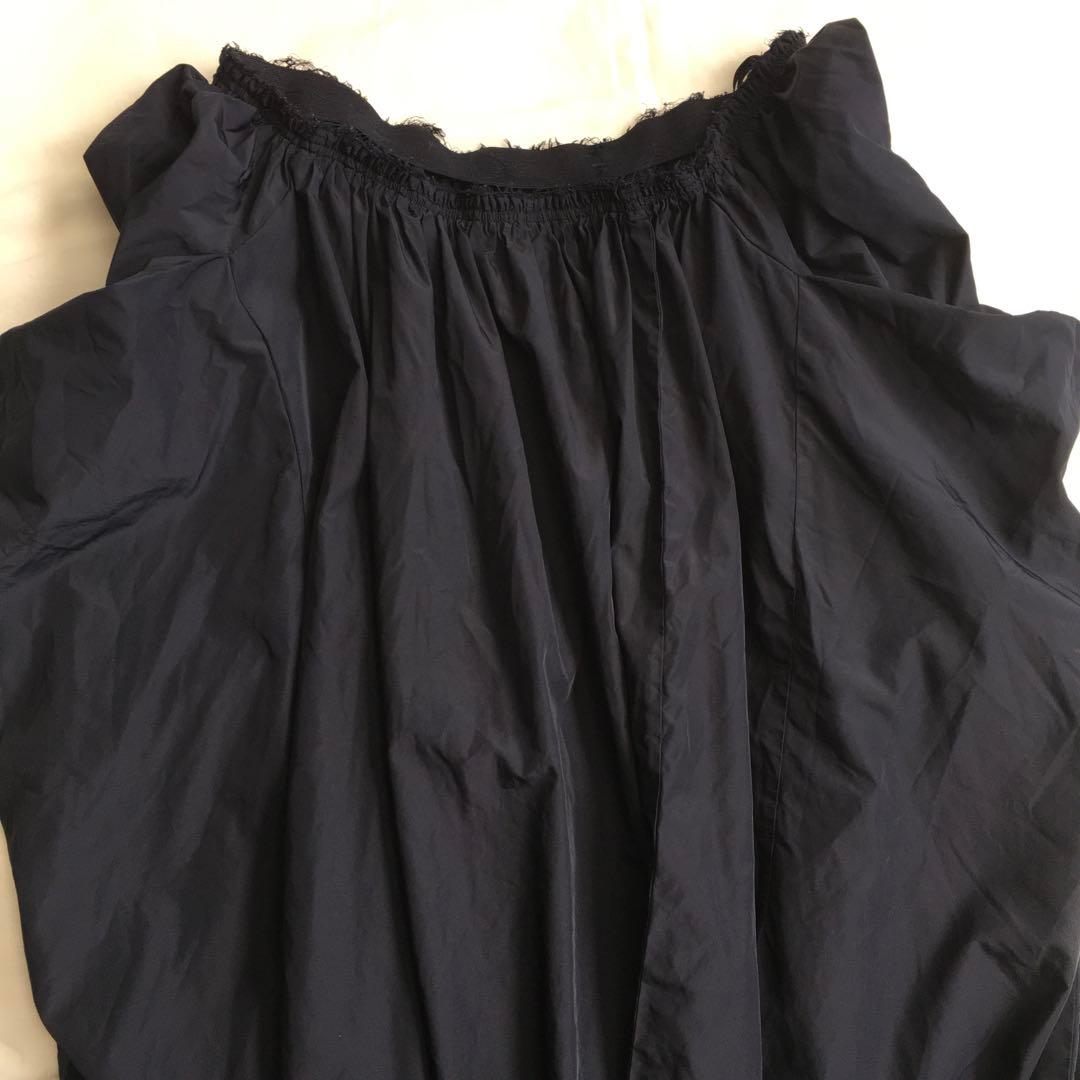 《美品》コムデギャルソン コムコム ポリエステル　フレアスカート