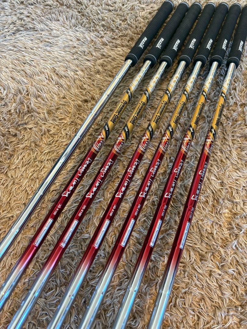 T100S(2021）5番～48度◆7本◆DG X100◆デザインチューニング