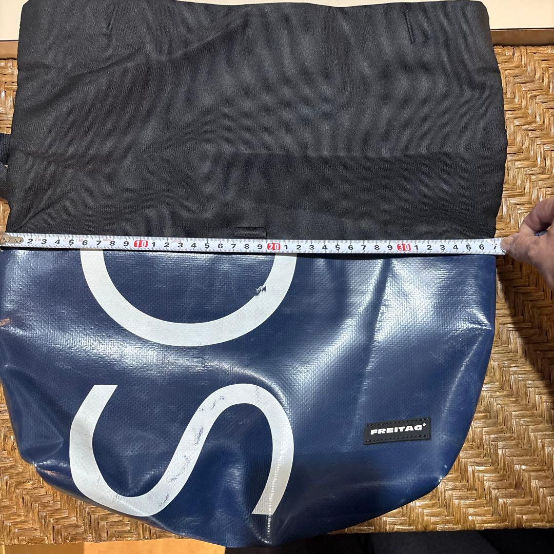 FREITAG メッセンジャーバッグ ネイビー/ブラック