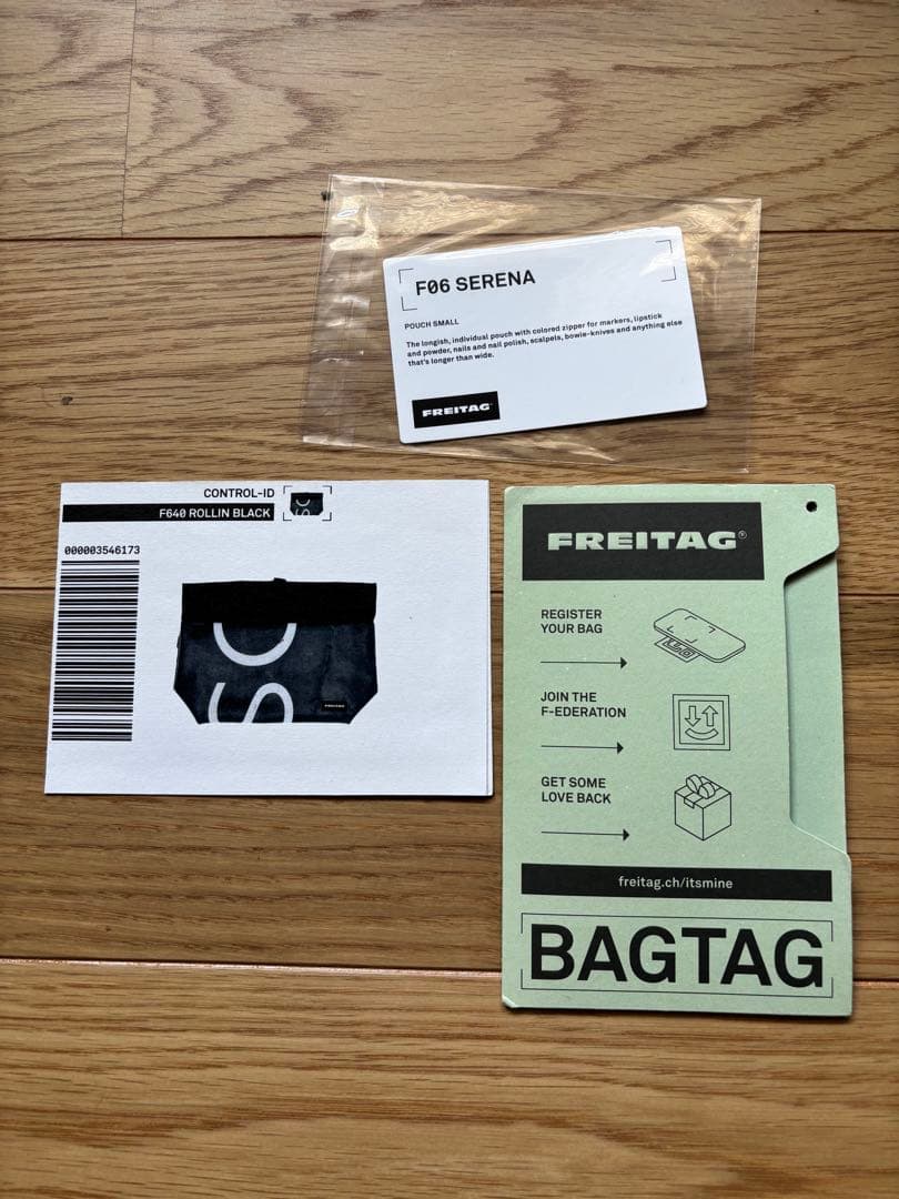 FREITAG メッセンジャーバッグ ネイビー/ブラック