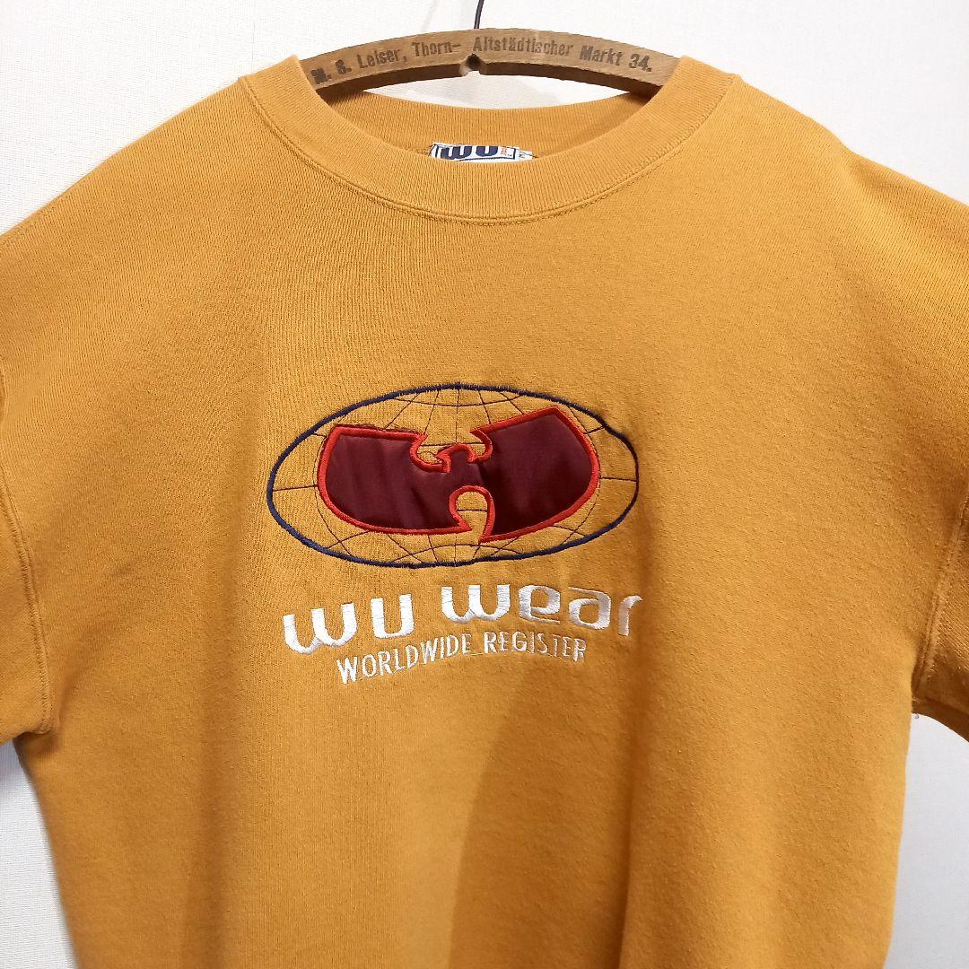 90s 初期 オリジナル USA製 WU WEAR スウェット M HIPHOP