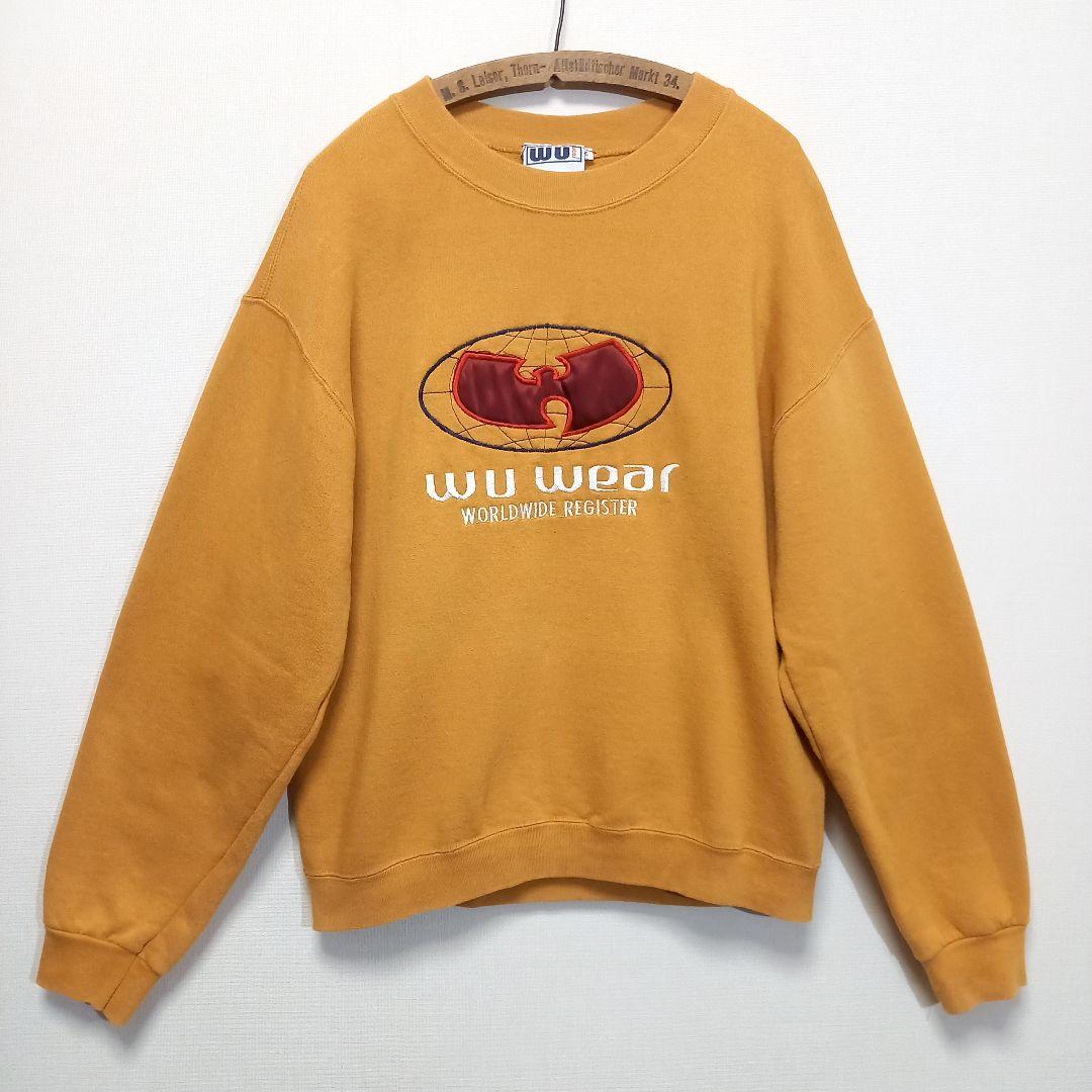90s 初期 オリジナル USA製 WU WEAR スウェット M HIPHOP