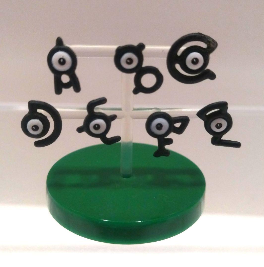 立体 ポケモン図鑑 アンノーン フィギュア ぜんこくばん 第3集 A〜G