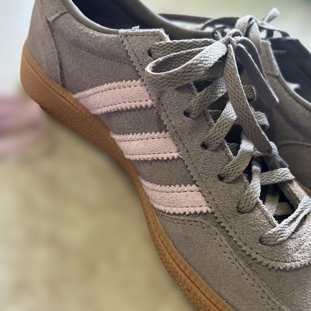 adidas Spezial スニーカー　茶✖️ピンク