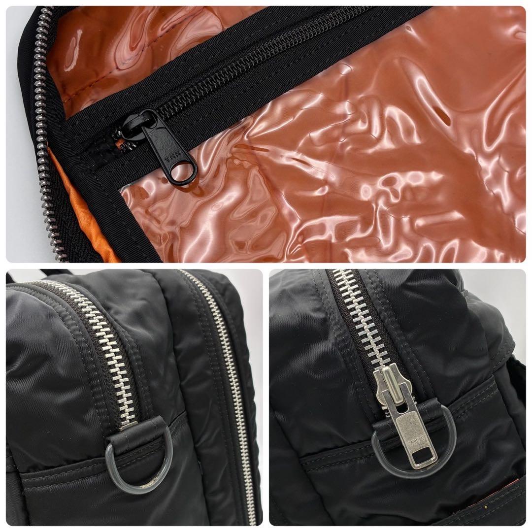 ポーター タンカー 2way オーバーナイト ブリーフケース 黒 2層 ナイロン