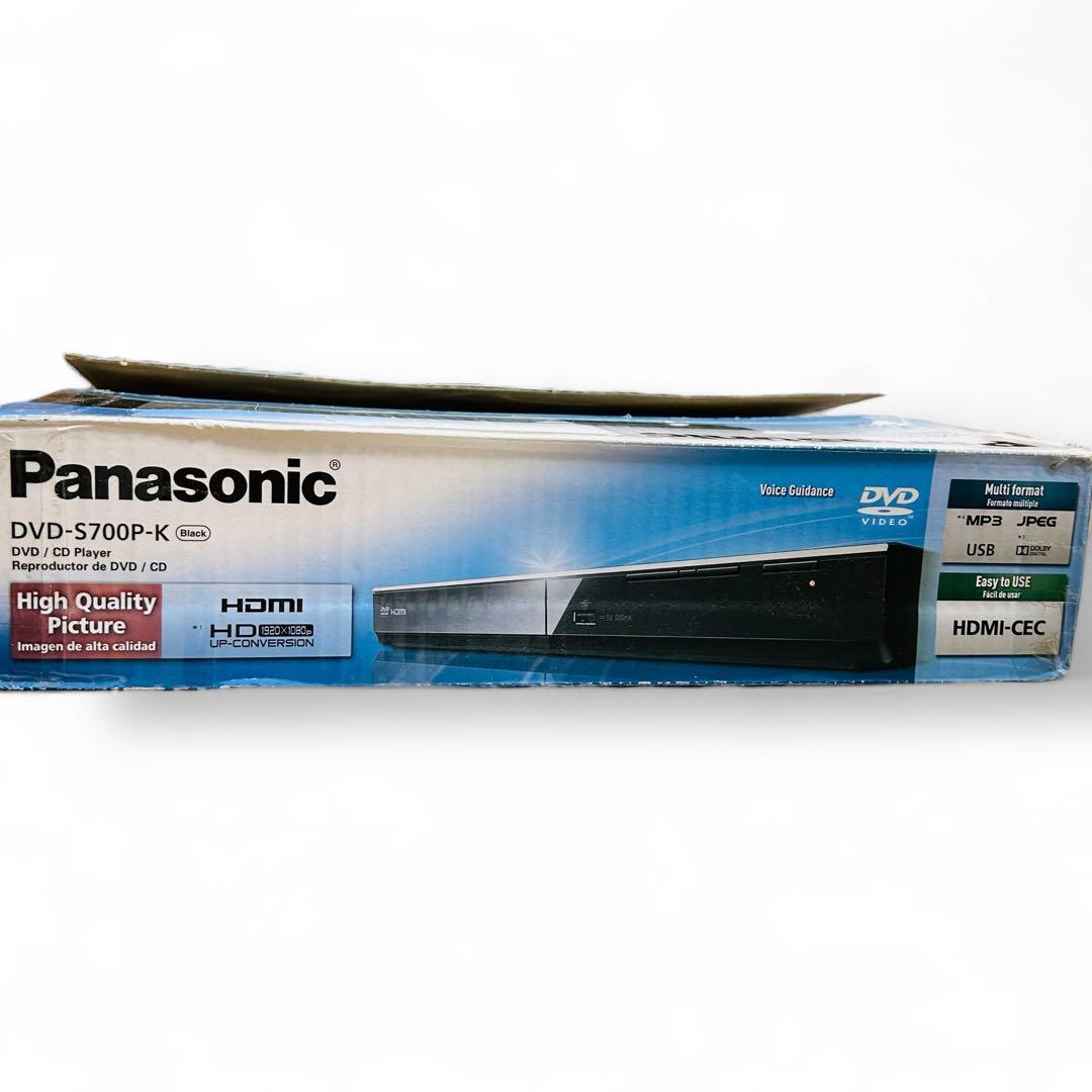 【未使用】 パナソニック DVD-S700P リージョンフリーDVDプレーヤー