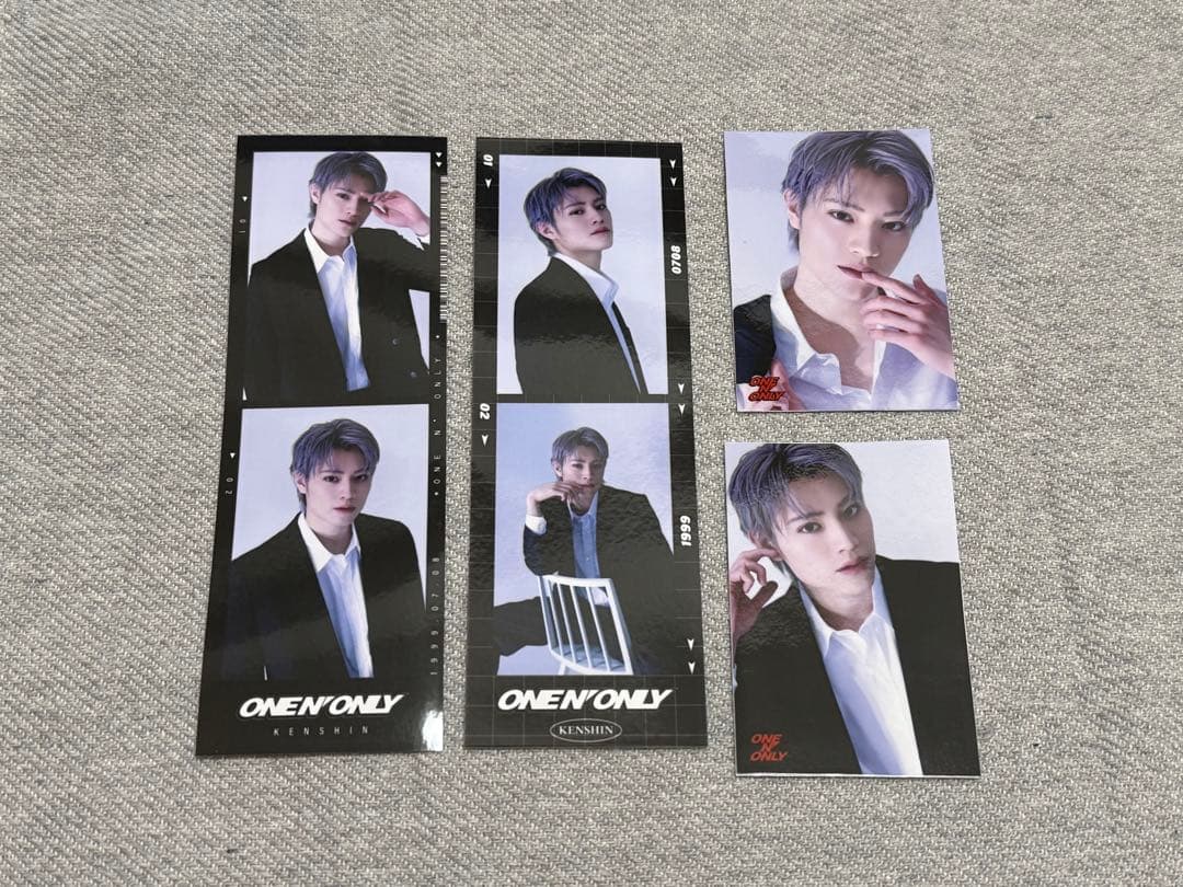 ONE N' ONLYワンエン さとり少年団上村謙信KENSHIN直筆ステッカー ONE