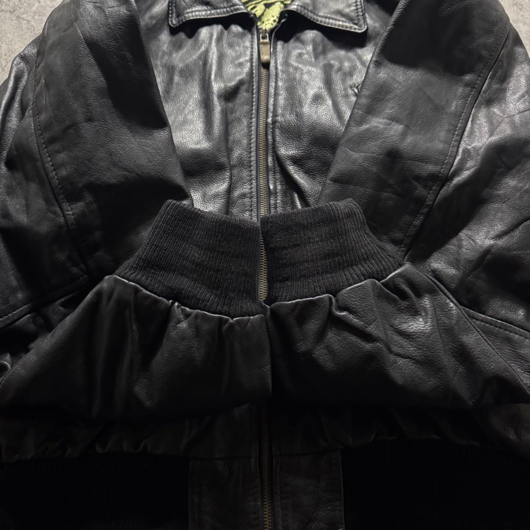 90s vintage】DAKOTA L フライトジャケット L 短丈 本革