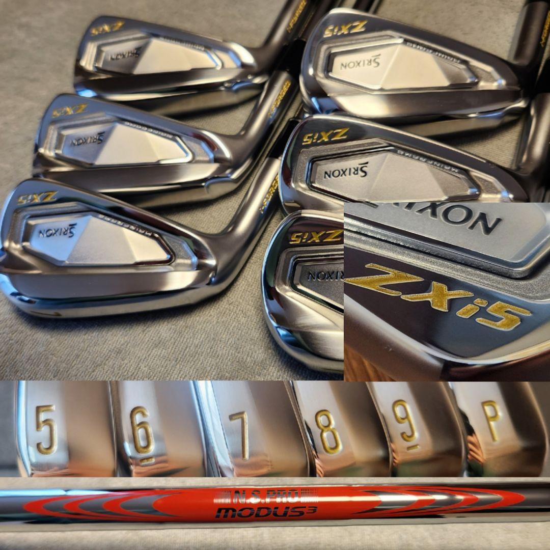 ZXi5 スリクソン 左 レフティ 6本 モーダス3 TOUR105 ゴールド - メルカリ