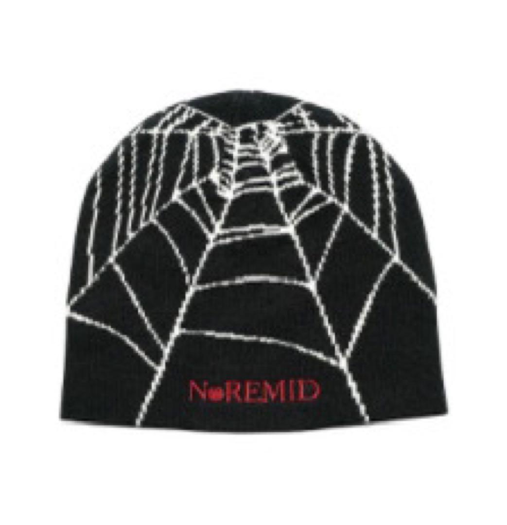 noremid spider ビーニー black 黒 ノーリミット - メルカリ