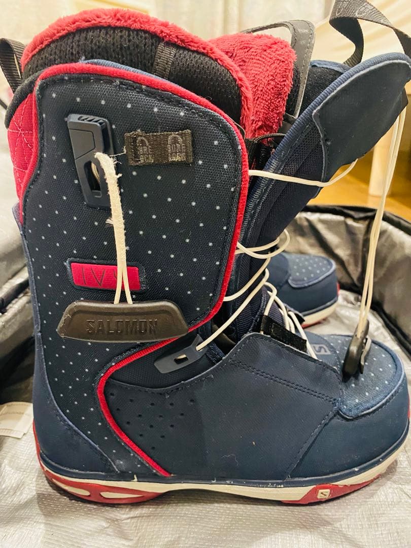 【美品】SALOMON レディース ブーツ 23.5cm