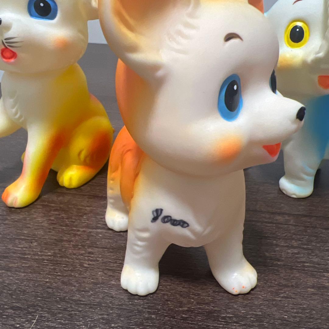 動物ソフビ 犬 クマ ゾウ 昭和レトロ よいこのおもちゃ - メルカリ