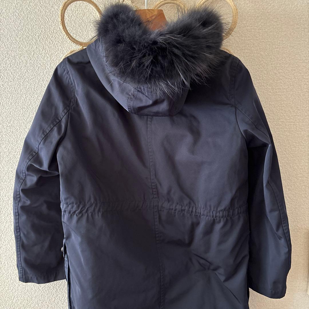 iCB ネイビー ダウン素材 モッズコート Mサイズ ネイビー 3way - メルカリ