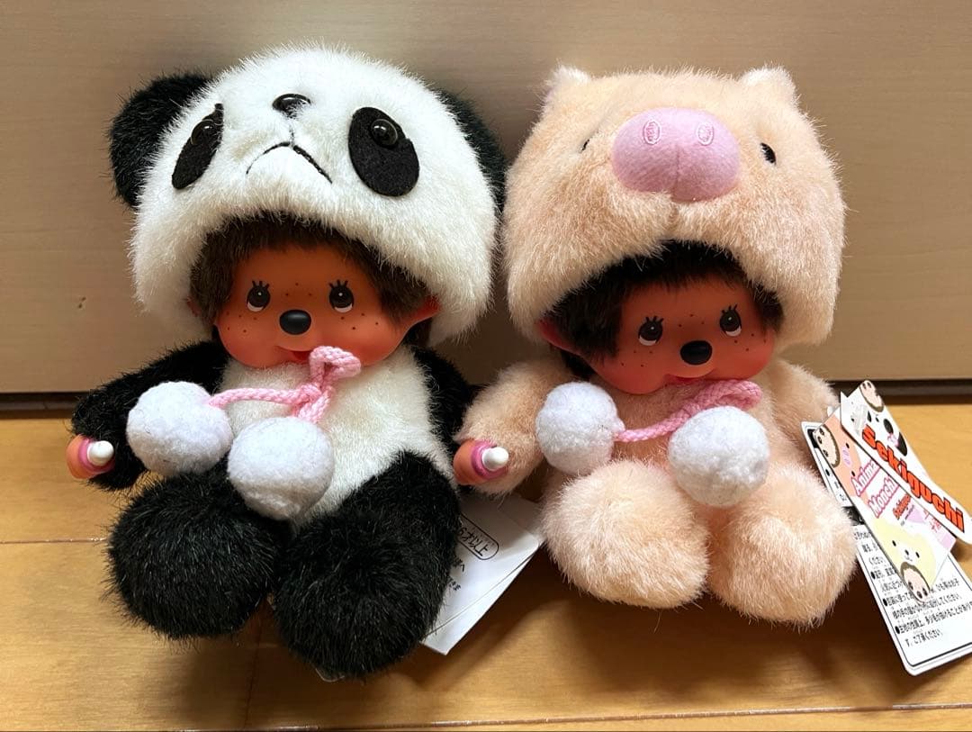 9体セット！monchhichi モンチッチ 干支　アニマル　着ぐるみ