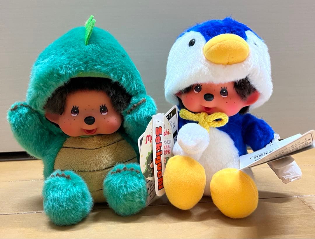 9体セット！monchhichi モンチッチ 干支　アニマル　着ぐるみ