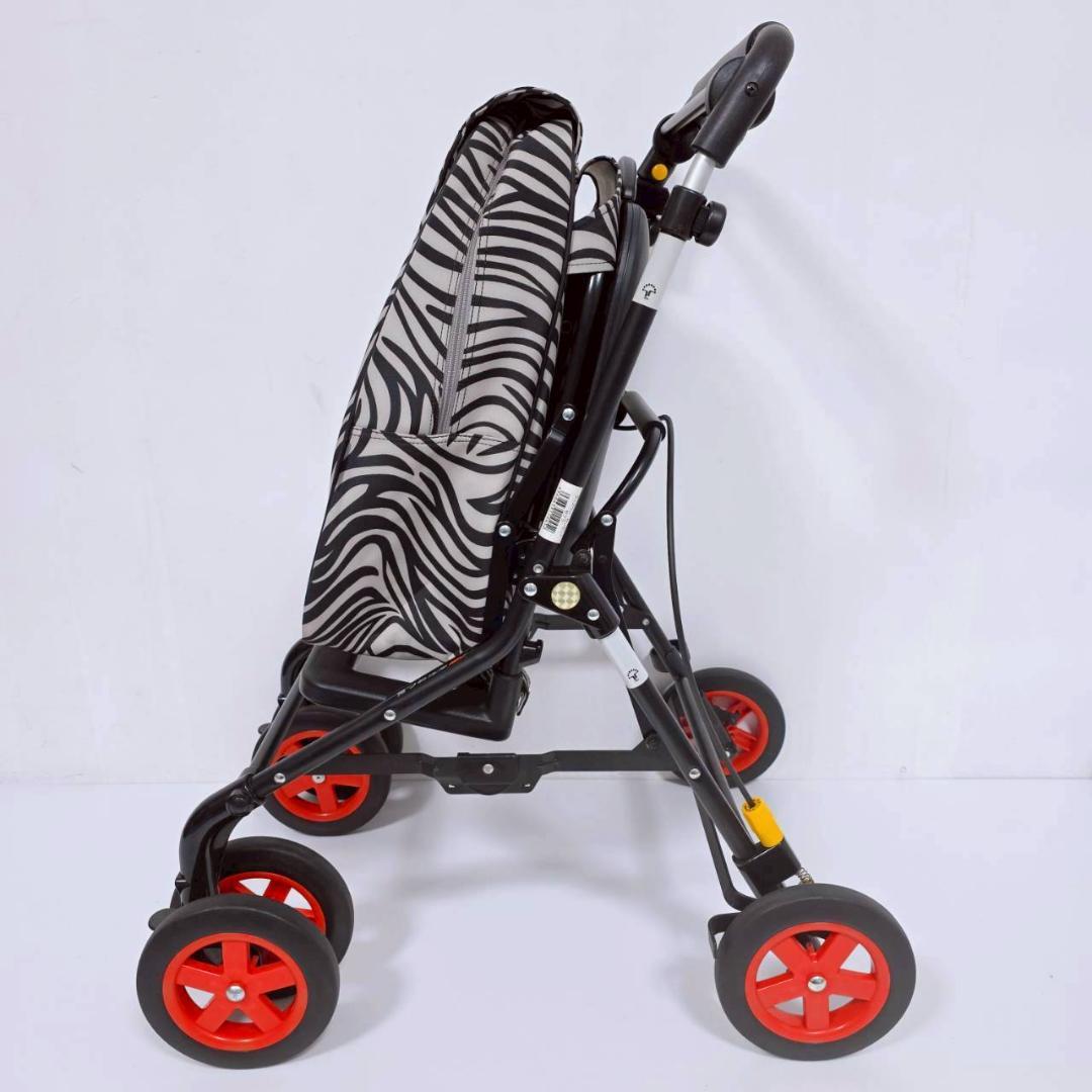 【未使用級】Withone ウィズワン サンカント ゼブラ 座面付 シルバーカー