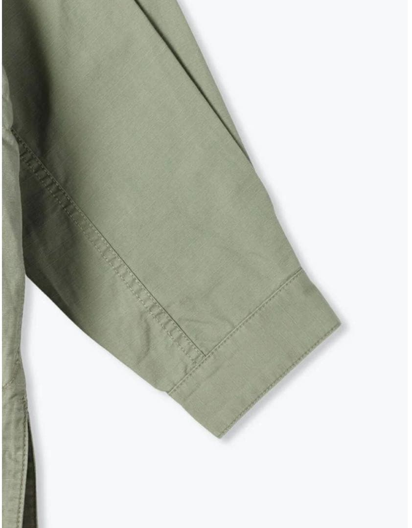 lelill レリル　タグ付き新品　ミリタリーシャツ　カーキ