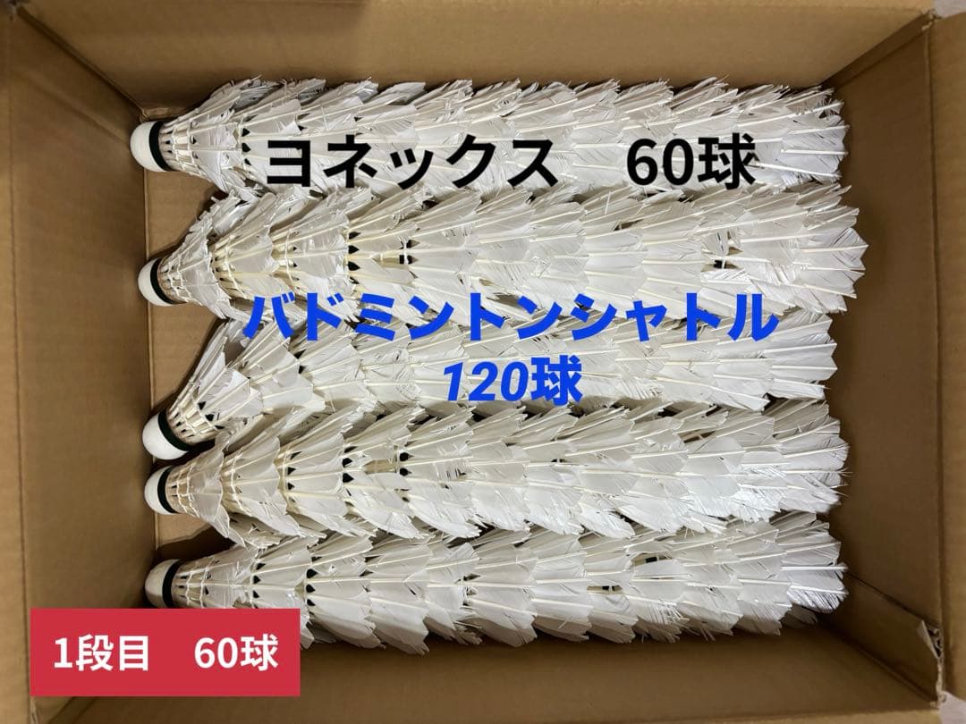 バドミントンシャトル 中古 120球 - メルカリ