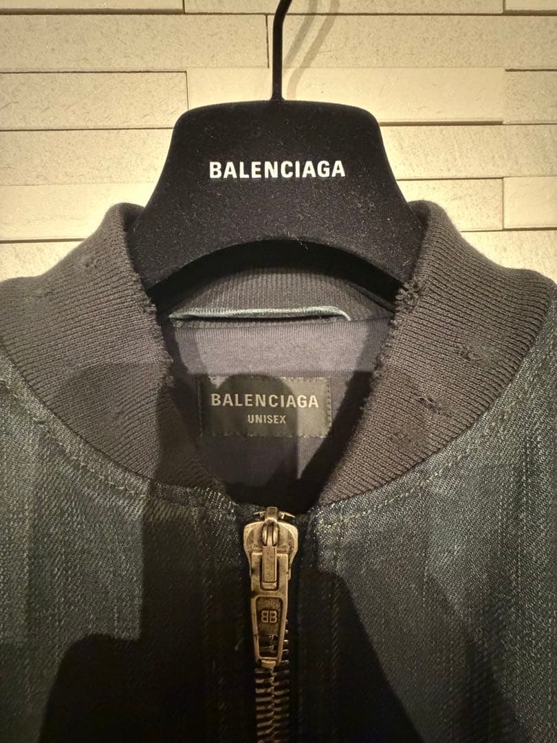 BALENCIAGA バレンシアガ デニムボンバージャケット (希少XSサイズ)