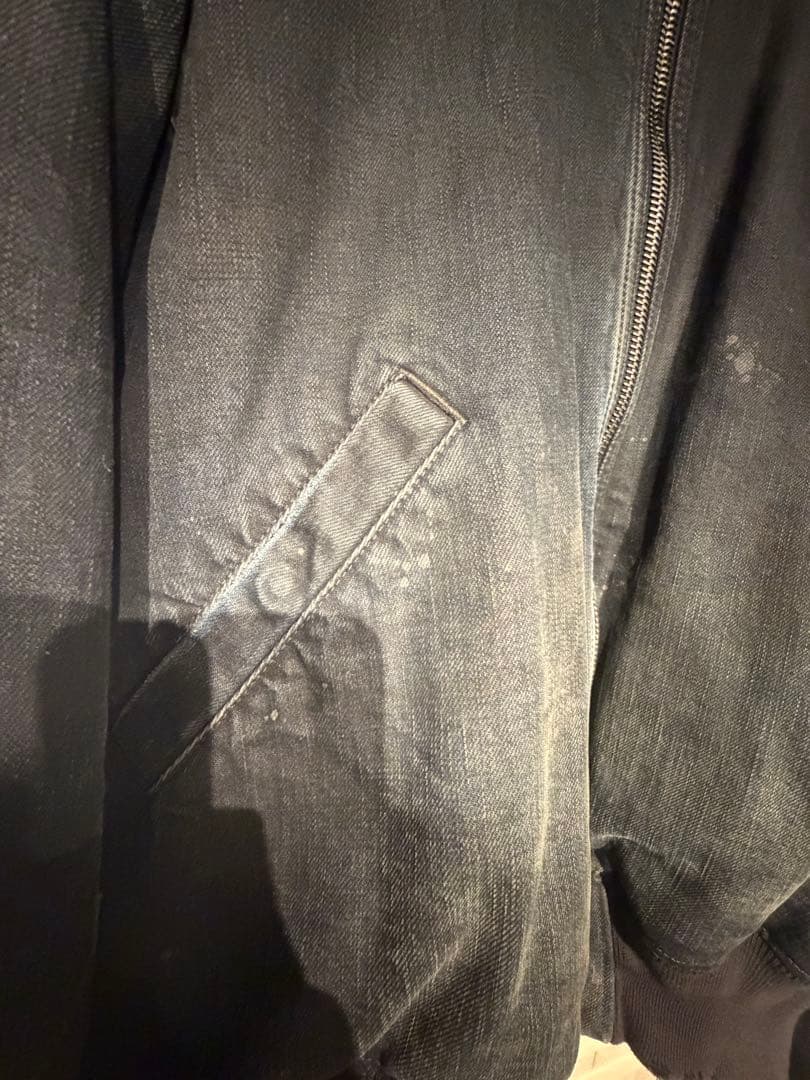 BALENCIAGA バレンシアガ デニムボンバージャケット (希少XSサイズ)