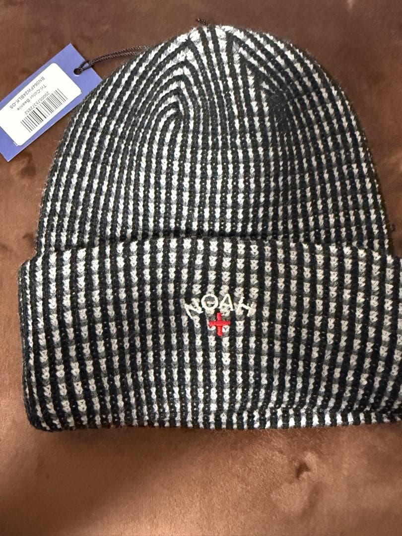 かつき君着用モデル】NOAH チェック柄 ニット帽 - メルカリ