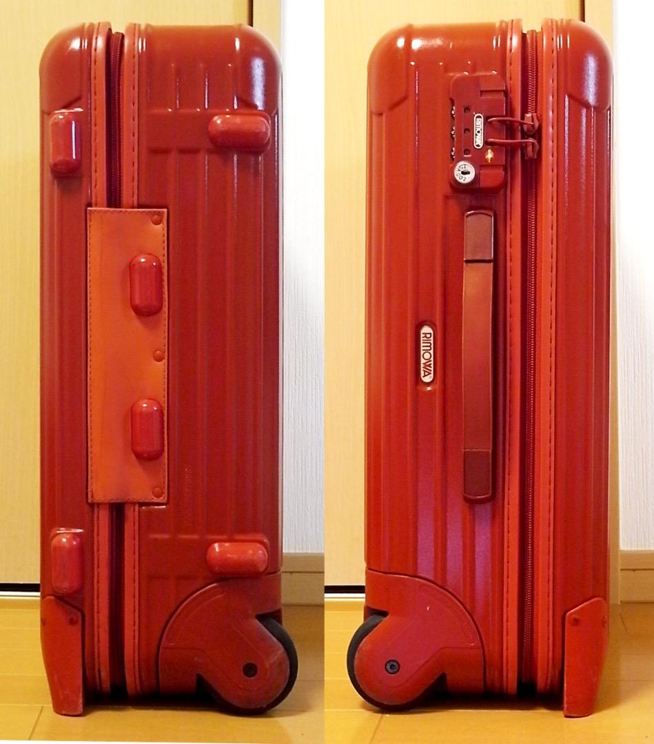 ◇リモワ サルサ 35L【機内持込可】人気色レッド◇メンテナンス・クリーニング済