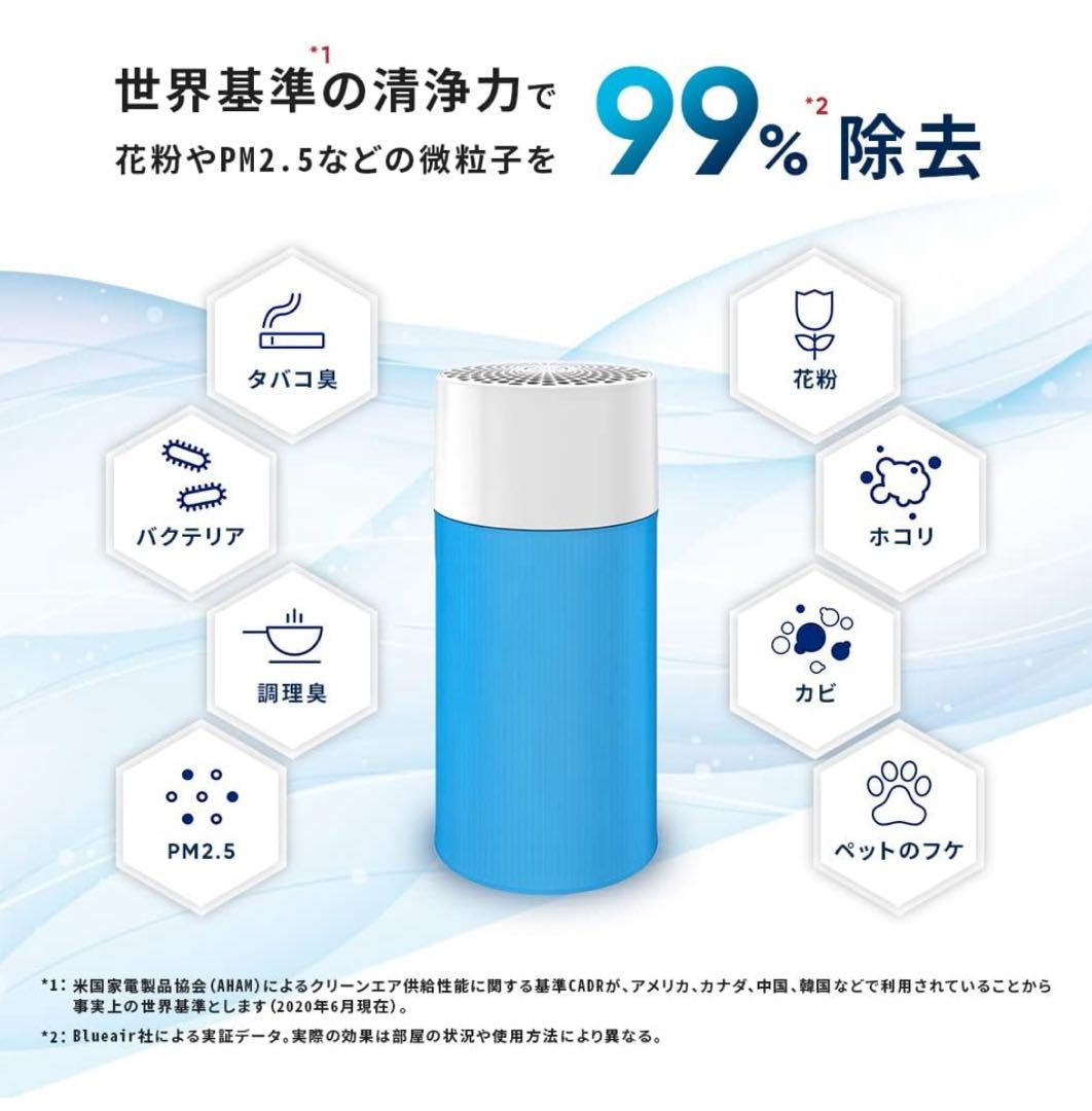 値下げ★保証付き★Blue by Blueair PURE 411 空気清浄機
