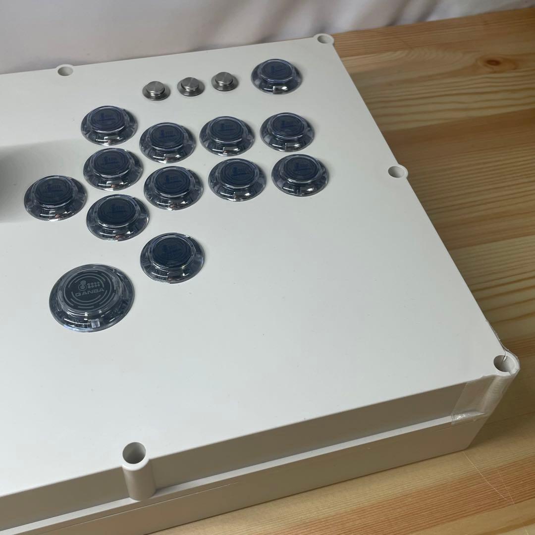 CPC-L24】アーケードコントローラー アケコン 自作 24mm 11ボタン