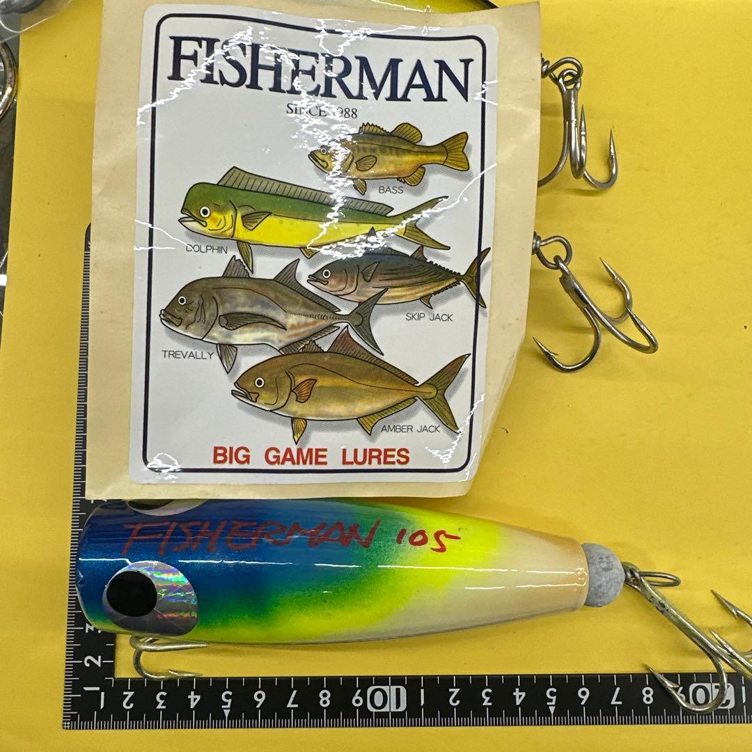 FISHERMAN 105 ビッグベイト ルア最終大特価 - メルカリ