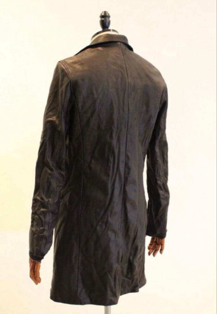 wjk レザージャケット　チェスターコート　メンズコート