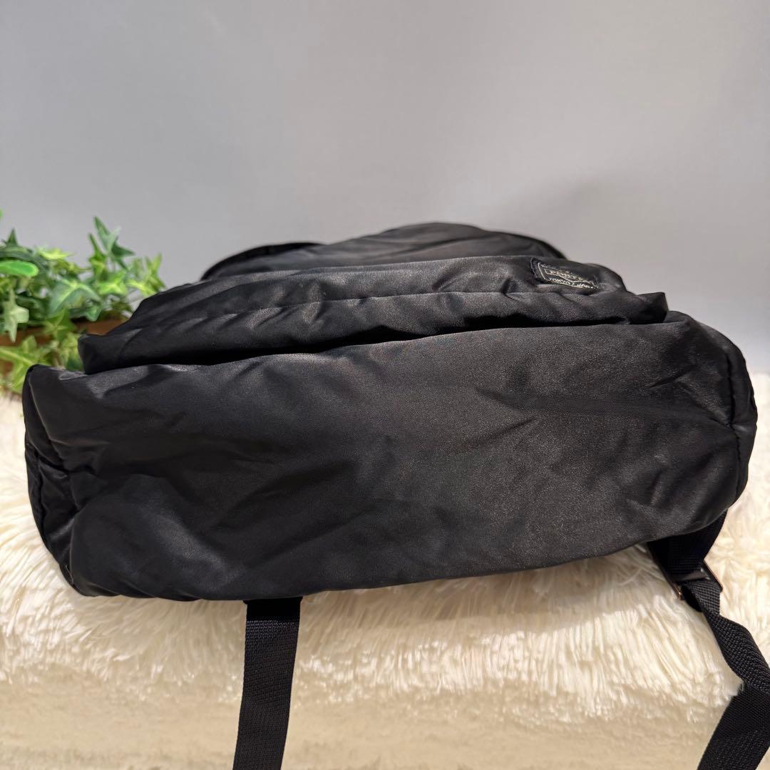 美品【最安値】ポーター タンカー バックパック デイパック リュック ブラック