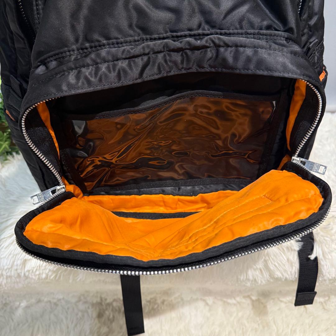 美品【最安値】ポーター タンカー バックパック デイパック リュック ブラック