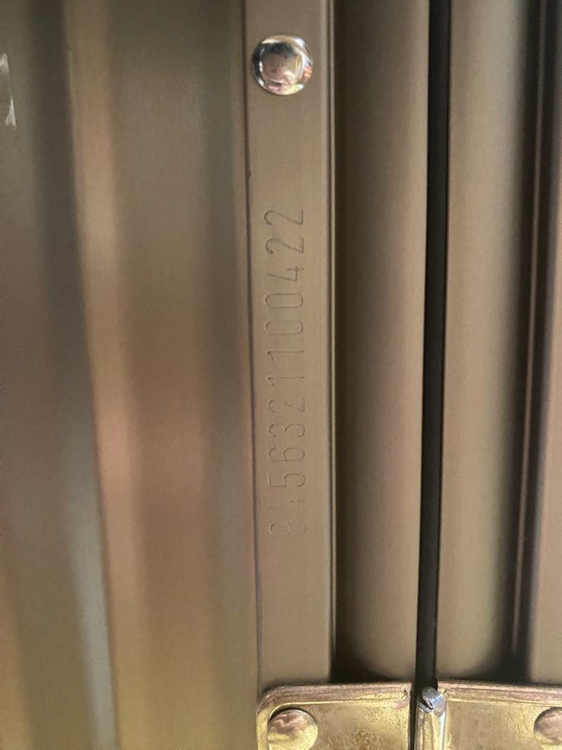 最終値下げ】リモワ トパーズ チタニウム 64L 4輪 TSAロック チェック