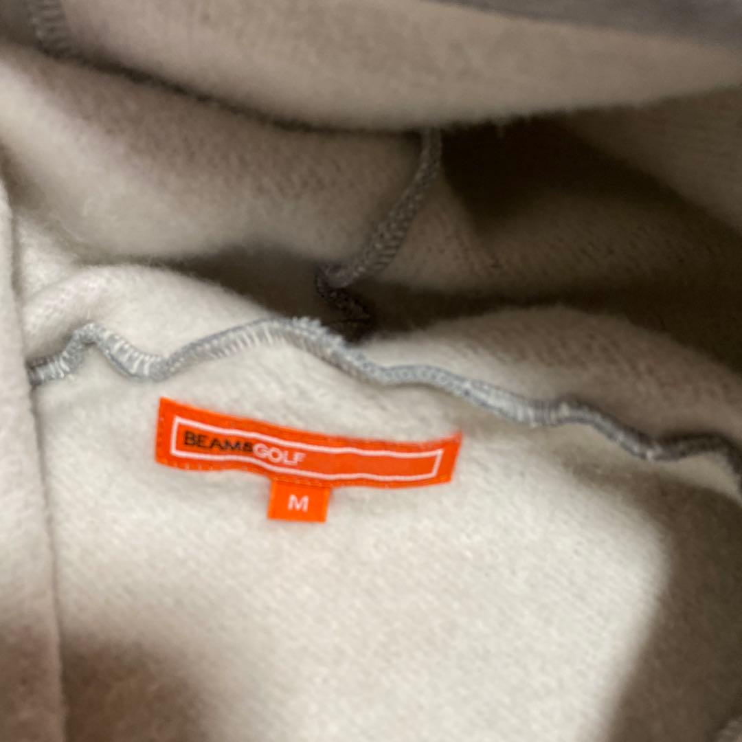 ビームス ゴルフ ワンピース パーカー フーディ グレー 秋冬 サイズM