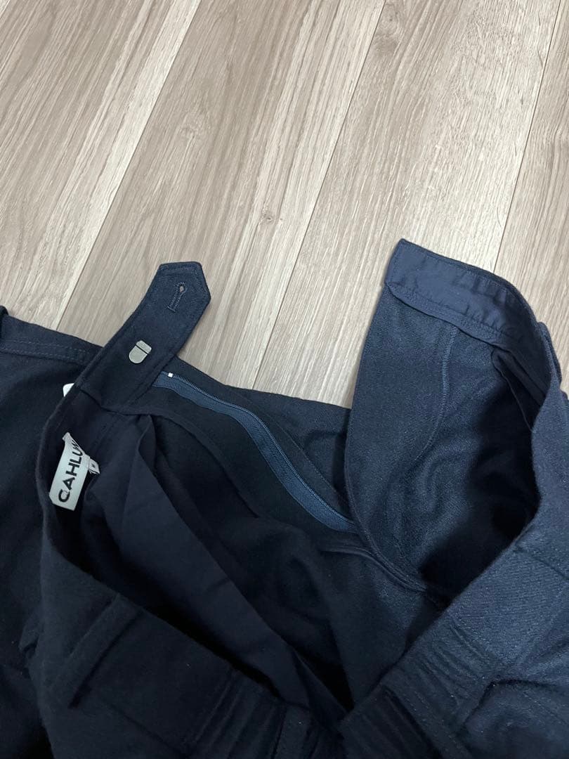 cahlumn ウール セットアップ ジャケット パンツ AH.H 長谷川昭雄