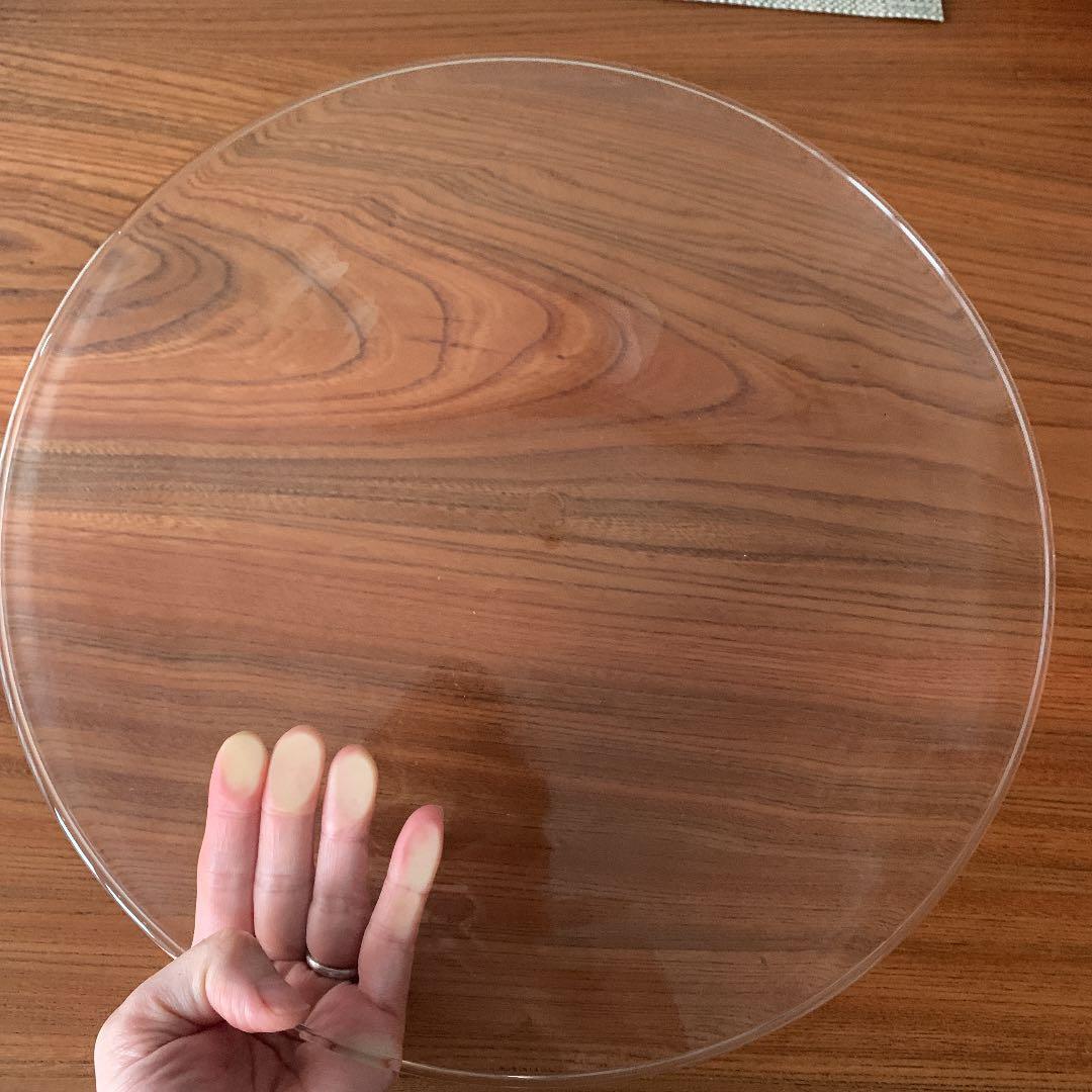 蠣崎マコトさんガラスプレート大皿