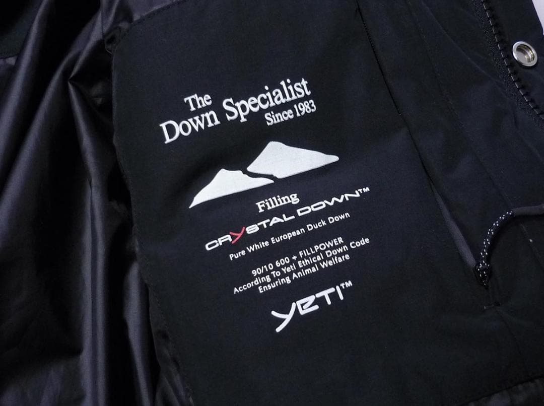 美品 YETI ダウンジャケット ノルディック イエティ