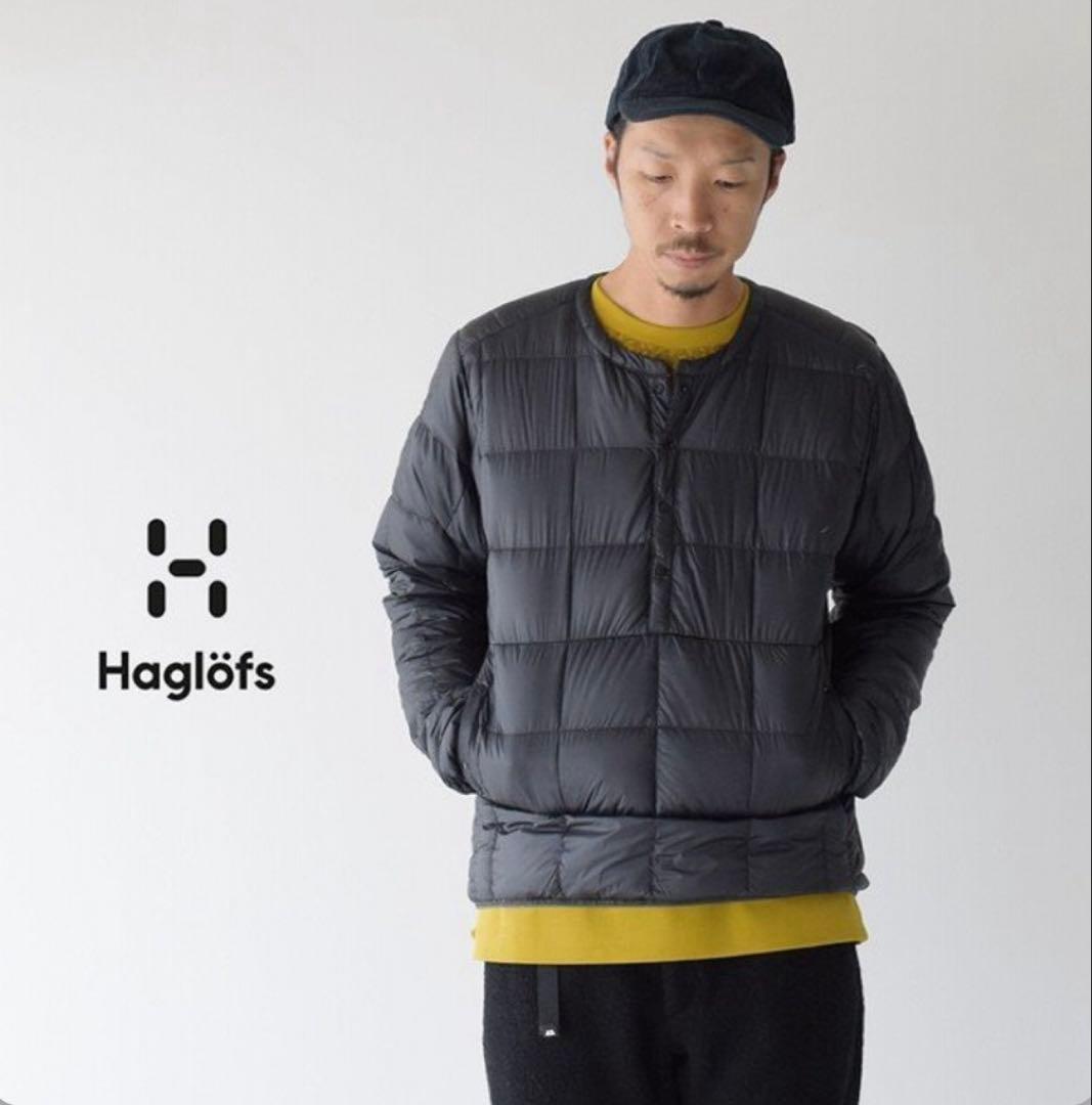 Haglöfs ホグロフス プルオーバー ダウンジャケット スナップT アウター