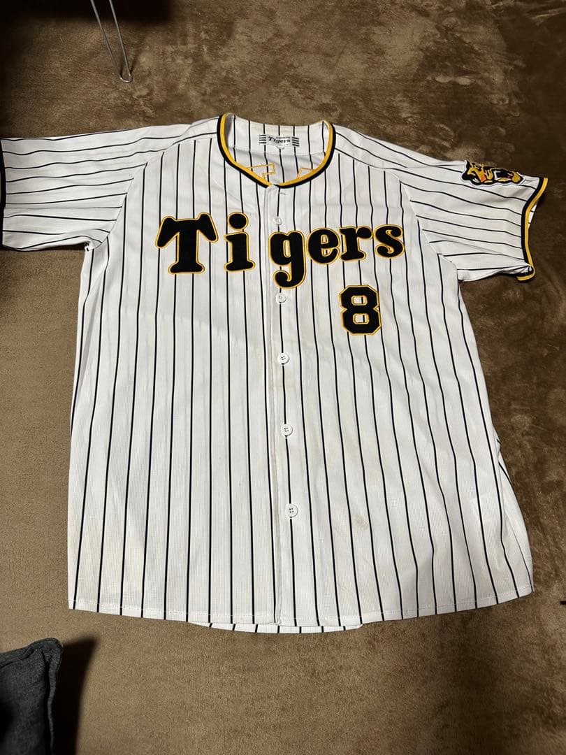 2023 阪神タイガース 佐藤輝明 ユニフォーム Oサイズ ワッペンカスタム