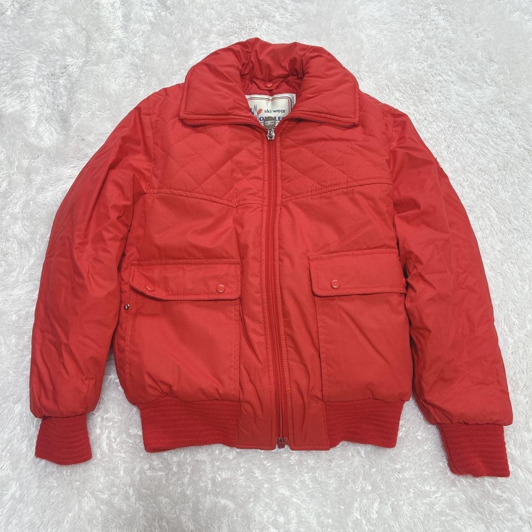 OLD MONCLER ski wear モンクレール スキーウェア レッド - メルカリ
