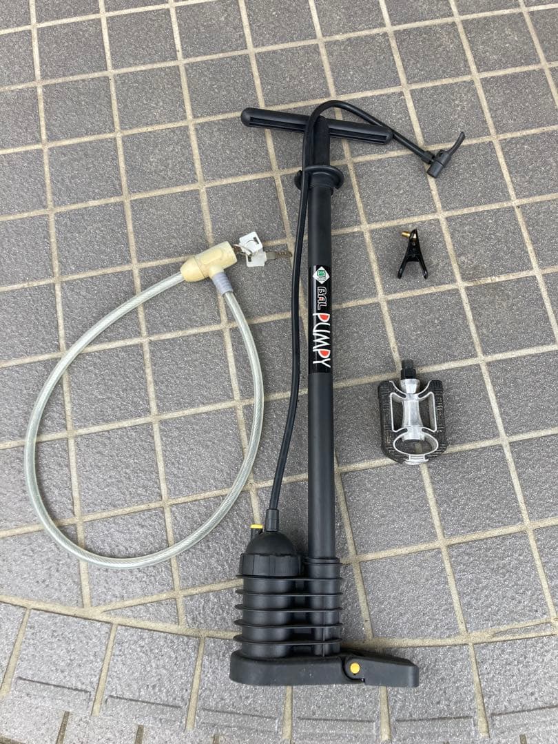 おまけ付き 送料込み Kappa 折りたたみ自転車 6段変速 ホワイト