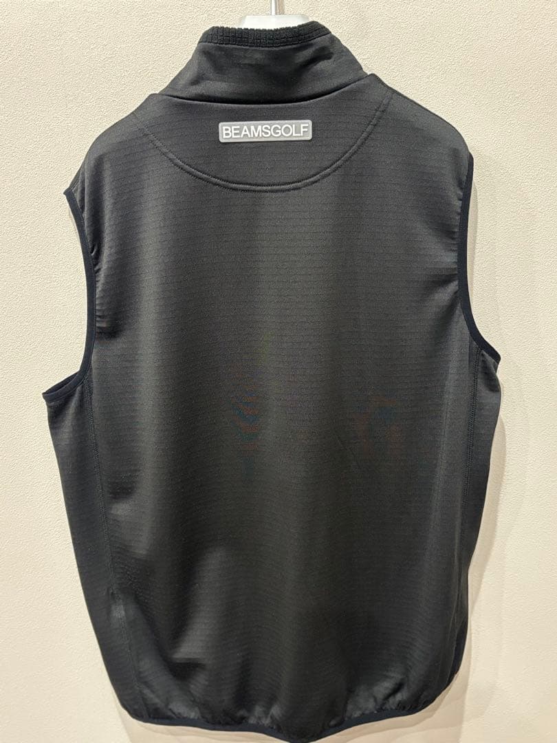 最終値下げ BEAMS GOLF ブラック ベスト XL